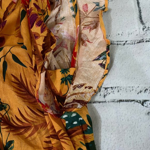 Rachel Rachel Roy Linen Flutter Sleeve Top 3X - Picture 6 of 10